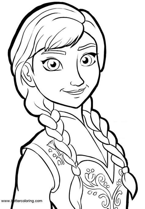 princess frozen 2 coloring pages|anna frozen free coloring pages.